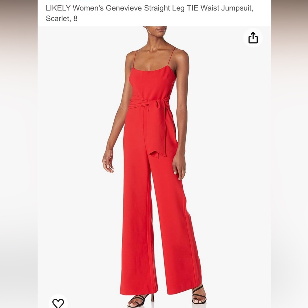Likely Genevieve Jumpsuit NWT